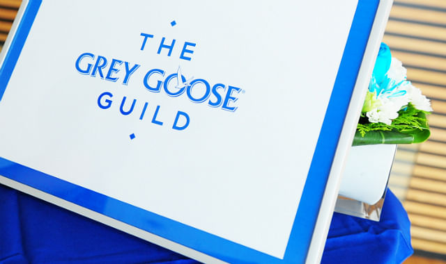The Grey Goose Guild 2012 event launch DECOR LOGO